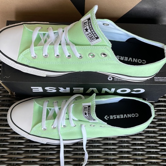 Converse CTAS OX VAPOR GREEN/WHITE/ MENS - Picture 3 of 16